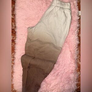 ombré sweatpants